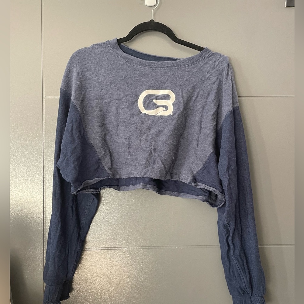 CYCLEBAR FREE PEOPLE crop sweatshirt